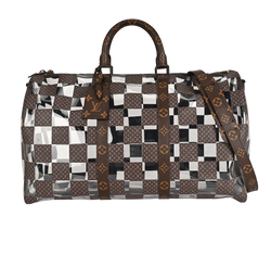 Chess Keepall Bandouliere 50, Canvas/PVC, Monogram, NFC, S/DB, 3*
